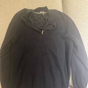 Ashworth Men's Black Zip-Up Sweater